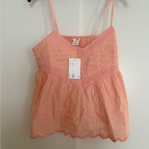 HM strappy Top with pintucks